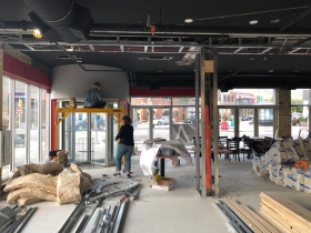 Crossroads Collective under construction