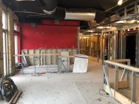 Crossroads Collective under construction