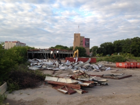 Work on the third phase of the North End recently got underway.