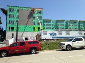 The first phase of the Avenir nears completion.