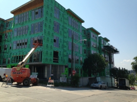 The first phase of the Avenir nears completion.