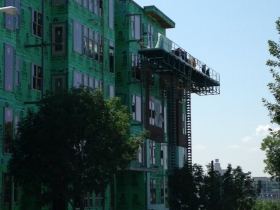 The first phase of the Avenir nears completion.
