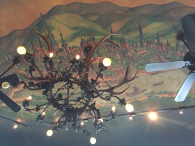 The ceiling