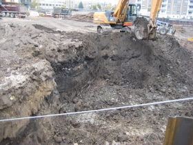 The North End Phase III is in the early stages of the construction.