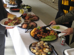 The spread.