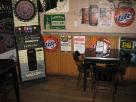Landing pad at the front door, so you can charge your phone.