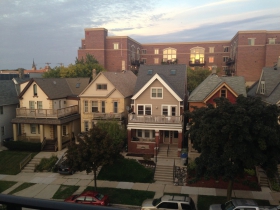 View from a third floor unit.