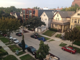A view of East Terrace Apartments.