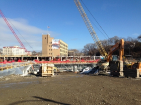 The Third Phase of the North End is under construction.