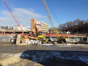 The Third Phase of the North End is under construction.
