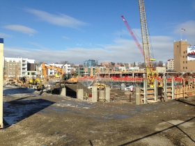 The Third Phase of the North End is under construction.