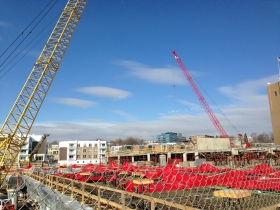 The Third Phase of the North End is under construction.