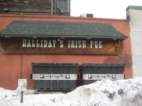 Halliday's.