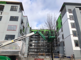 St. Rita Square Construction