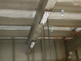 DPW improved how the swings were attached to the bridge.
