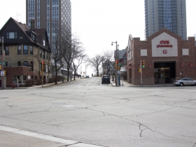 Intersection of Farwell, Brady and Cambridge