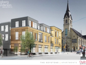 The Keystone Apartments Rendering