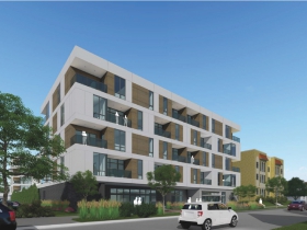 Franklin Arlington Apartments Rendering
