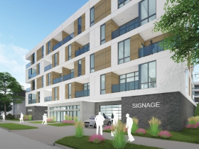 Franklin Arlington Apartments Rendering