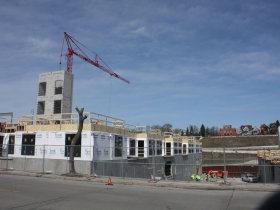 New construction on N. Water Street