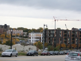 Construction of the second phase of The North End