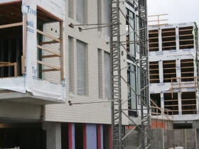 Construction of the second phase of The North End