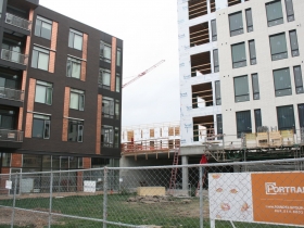 Construction of the second phase of The North End