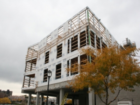 Construction of the second phase of The North End
