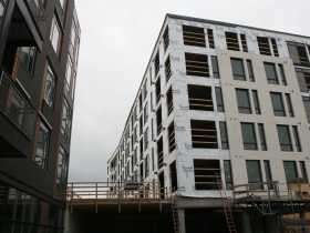 Construction of the second phase of The North End