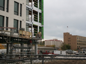 Construction of the second phase of The North End