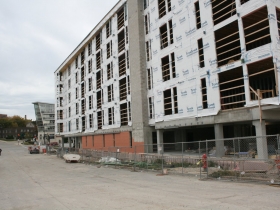 Construction of the second phase of The North End