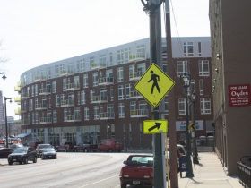 North Water street twists and turns