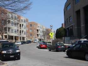 North Water street twists and turns