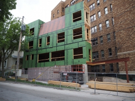 1124 E. Lyon St. Construction