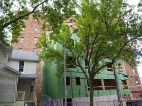 1124 E. Lyon St. Construction