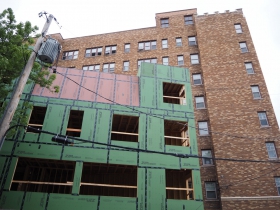 1124 E. Lyon St. Construction