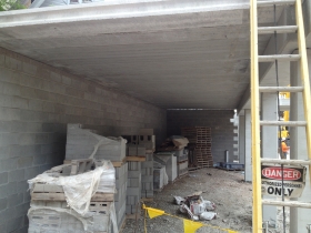 East Terrace Apartments under construction.