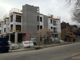 1601 N Jackson St. Under Construction.