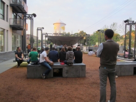 Reggie Baylor at the Denim Park Music Series
