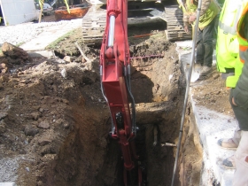 Excavation at Sage on Jackson.