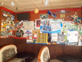 The poster wall at Y-Not II.