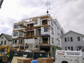 Sage on Jackson under construction.