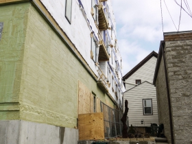 Sage on Jackson under construction.