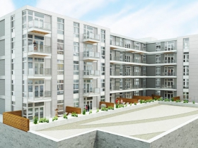 2015 Rendering Looking North West