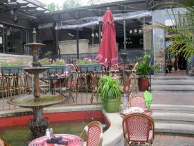 Trocadero patio. Photo taken July 1st, 2014 by Rose Balistreri.