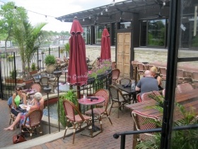 Trocadero patio. Photo taken July 1st, 2014 by Rose Balistreri.