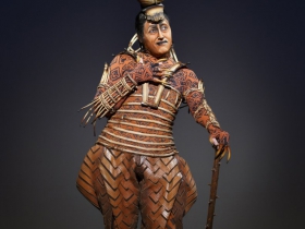 Patrick R. Brown as Scar in THE LION KING National Tour.