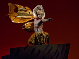Jelani Remy as Simba from THE LION KING National Tour.