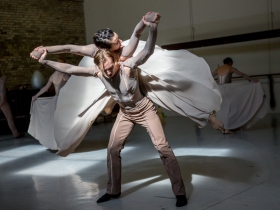 Erik Johnson and Rachel Malehorn