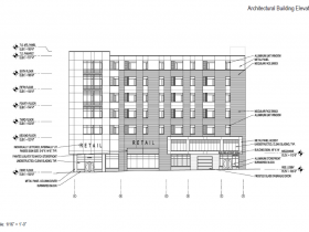 1400 W. Wells St. East Elevation
